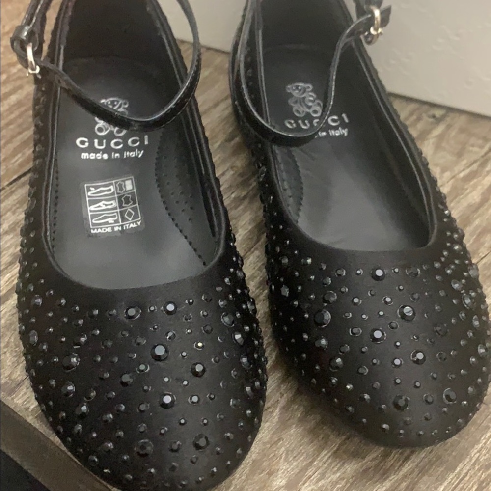 Gucci bedazzled Mary Jane